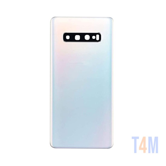 Back Cover+Camera Lens Samsung Galaxy S10 Plus/G975 White